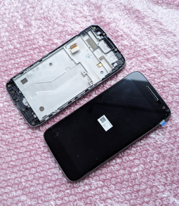 Lcd Assembly Motorola Moto G4 Play Black New