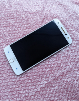 Lcd Assembly Motorola Moto Z Force White A Stock