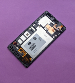 Lcd Assembly Nokia Lumia 521 B Stock Black 2