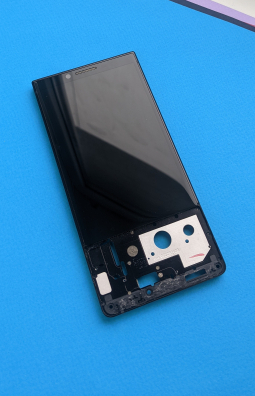 Lcd Blackberry Key2 A Stock Black With Frame