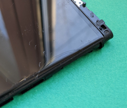 Lcd Blackberry Keyone C Stock Cracked   2