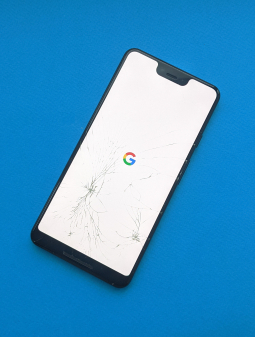 Lcd Google Pixel 3 Xl Cracked Glass 4