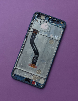 Lcd Huawei P10 Lite Blue B Stock With Frame 2