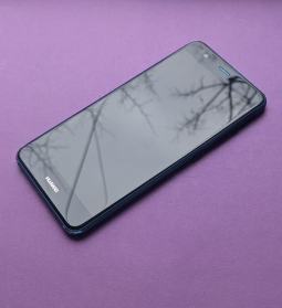 Lcd Huawei P10 Lite Blue B Stock With Frame 3