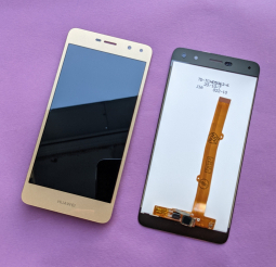 Lcd Huawei Y5 2017 Gold New