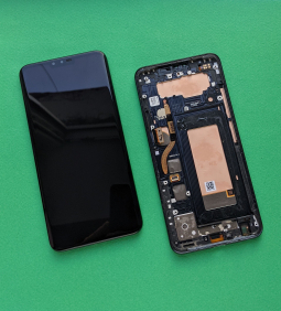 Lcd Lg V40 B Stock With Frame