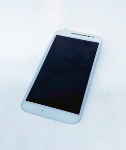 Lcd Motorola Moto G4 White New