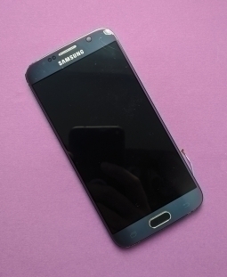 Lcd Samsung Galaxy S6 Blue Usa G920f B Stock