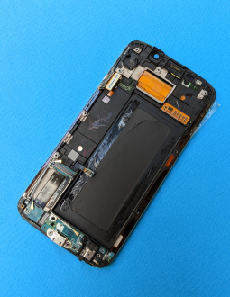 Lcd Samsung Galaxy S6 Edge Cracked 2