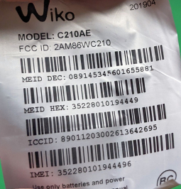 Logic Board  Wiko Life C210ae 2