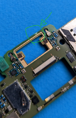 Logic Board Motorola Moto Z2 Force Defective 2