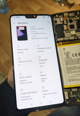 Logic Board Oneplus 6 6 128 Gb Working 2