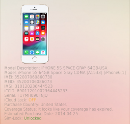 Motherboard Apple Iphone 5s Info