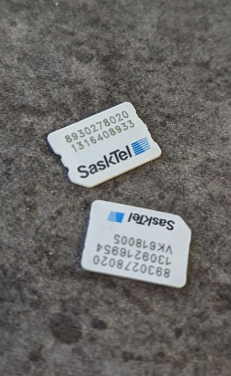 Nano Sim Sasktel