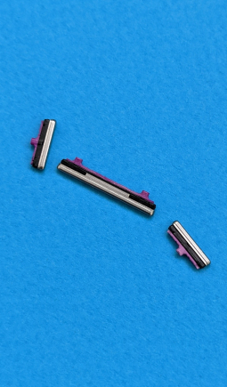 Side Buttons Set Samsung Galaxy S10 Plus Silver