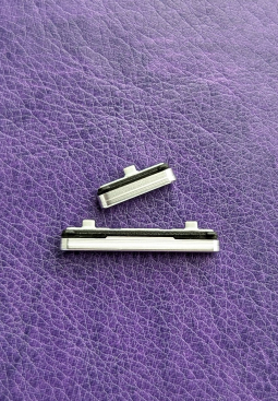 Side Buttons Set Samsung Galaxy S22 Silver