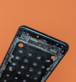 Side Frame Chassis Motorola Moto One Hyper Blue 3