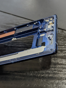 Side Frame Chassis Samsung Galaxy Note 9 Blue B Stock 2
