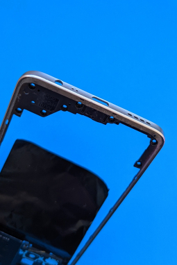 Side Frame Realme 8 Silver 3