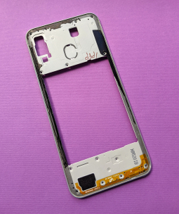 Side Frame Samsung Galaxy A30 2019 Gray A Stock 1