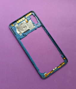 Side Frame Samsung Galaxy A7 2018 A750f Blue 6