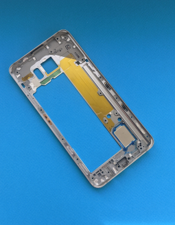 Side Frame Samsung Galaxy Note 5 N920v Silver A Stock 2