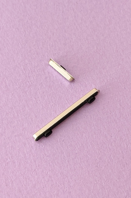 Side Metal Buttons Zte Blade A910 Gold