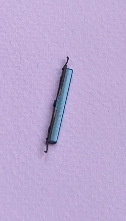 Side Plastic Button Samsung Galaxy A12 Blue