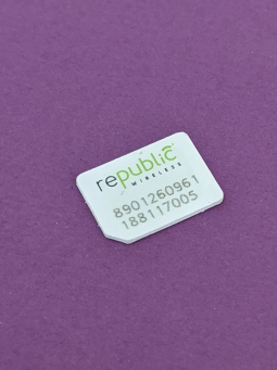 Sim Card Republic Wireless Nano Sim