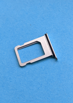 Sim Holder Apple Iphone X Silver Original