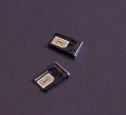 Sim Holder Google Nexus 6 Silver 2
