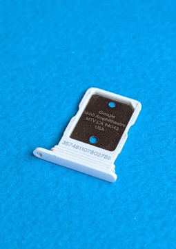 Sim Holder Google Pixel 4a White