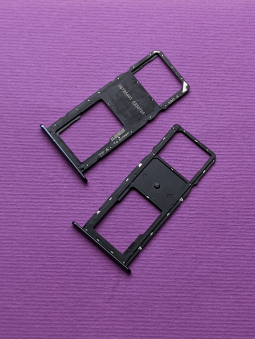 Sim Holder Huawei Y6 2018 Black 1 Sim