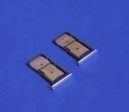 Sim Holder Motorola Droid Turbo 2 Silver