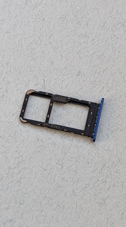 Sim Holder Motorola Moto E7 Blue