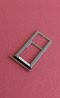 Sim Holder Motorola Moto G Fast Silver