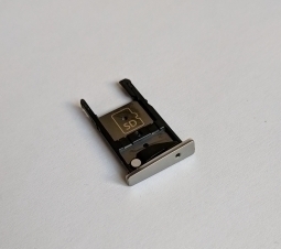 Sim Holder Motorola Moto X Play Silver 1