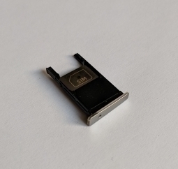 Sim Holder Motorola Moto X Play Silver 2