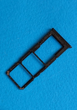 Sim Holder Samsung Galaxy A02 Black