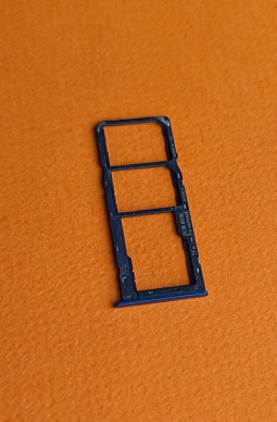 Sim Holder Samsung Galaxy A10s Blue