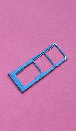 Sim Holder Samsung Galaxy A12 Blue