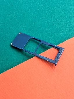 Sim Holder Samsung Galaxy A20 A30 A50 Blue1