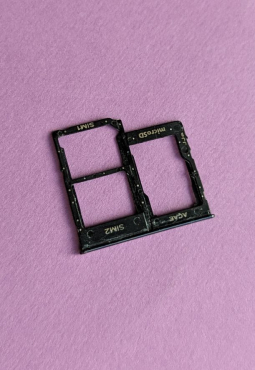 Sim Holder Samsung Galaxy A31 Black
