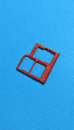 Sim Holder Samsung Galaxy A31 Red