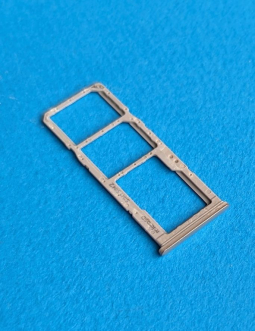 Sim Holder Samsung Galaxy A70 Silver