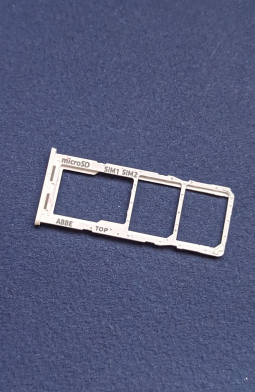 Sim Holder White Samsung Galaxy A22