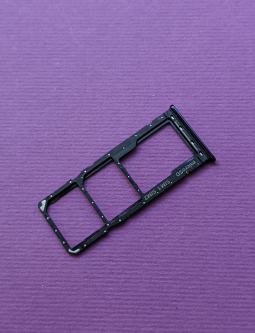 Sim Tray  Samsung Galaxy A30 Black