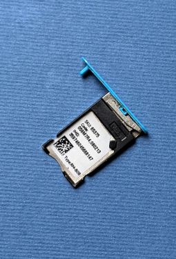 Sim Tray Nokia Rm 808 Blue