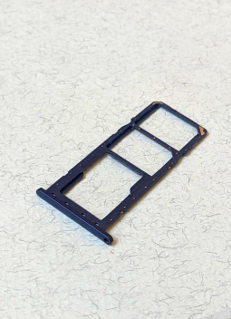 Sim Tray Samsung Galaxy A02s Blue