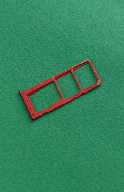 Sim Tray Samsung Galaxy A10s Red B Stock